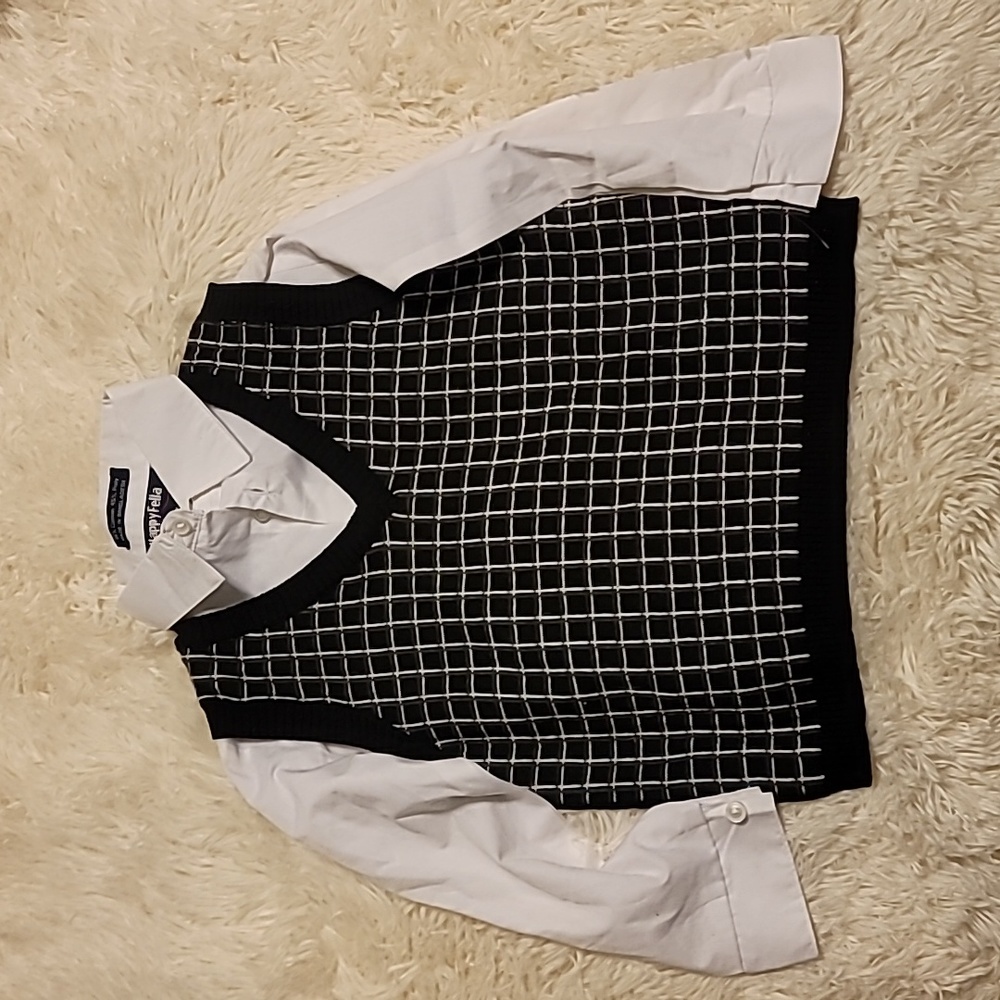 Happy Fella, Boy's long sleeve dress shirt, size 6